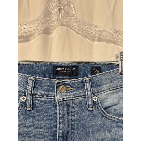 Lucky Brand Ava Mid-Rise Skinny Jeans Size 28/6 - Picture 3 of 14